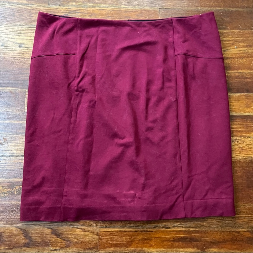 Lysse Maroon Skirt Size 1X